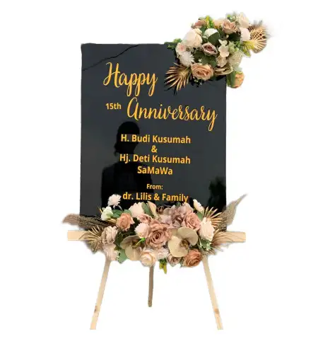 Papan Bunga Akrilik Arse