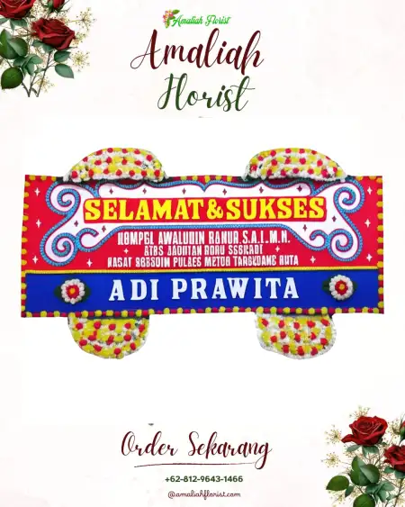 Papan Bunga Ucapan Selamat Arse